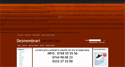 Desktop Screenshot of dezmembrariletcani.ro